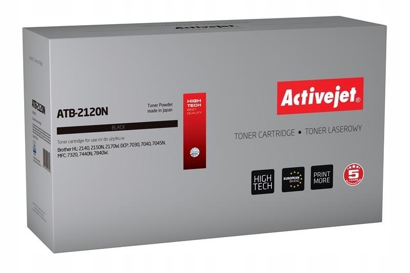 Activejet ATB-2120N Toner (zamiennik Brother TN-2120; Supreme; 2600 stron;