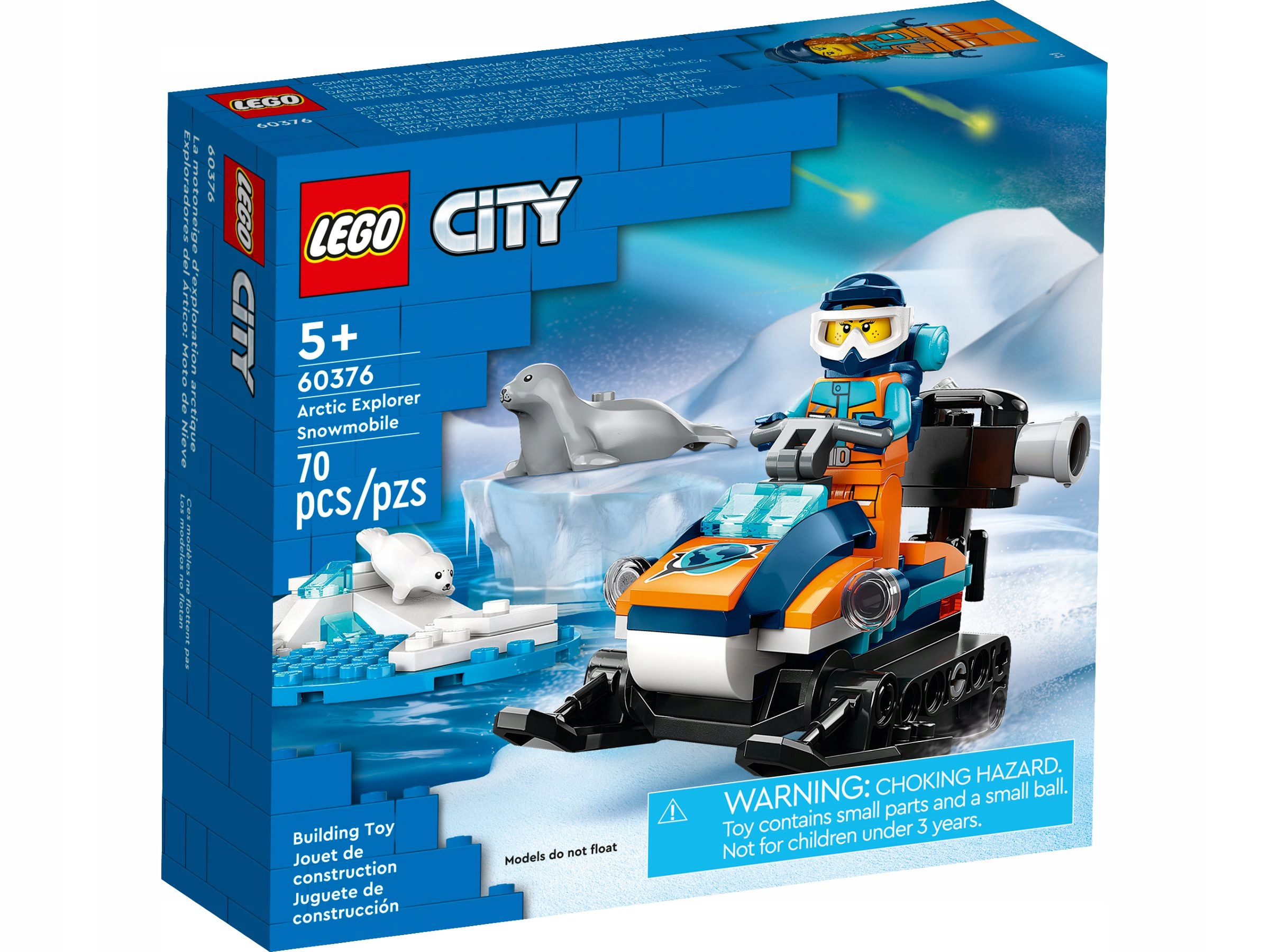 Lego 60376 City Skuter śnieżny badacza Arktyki