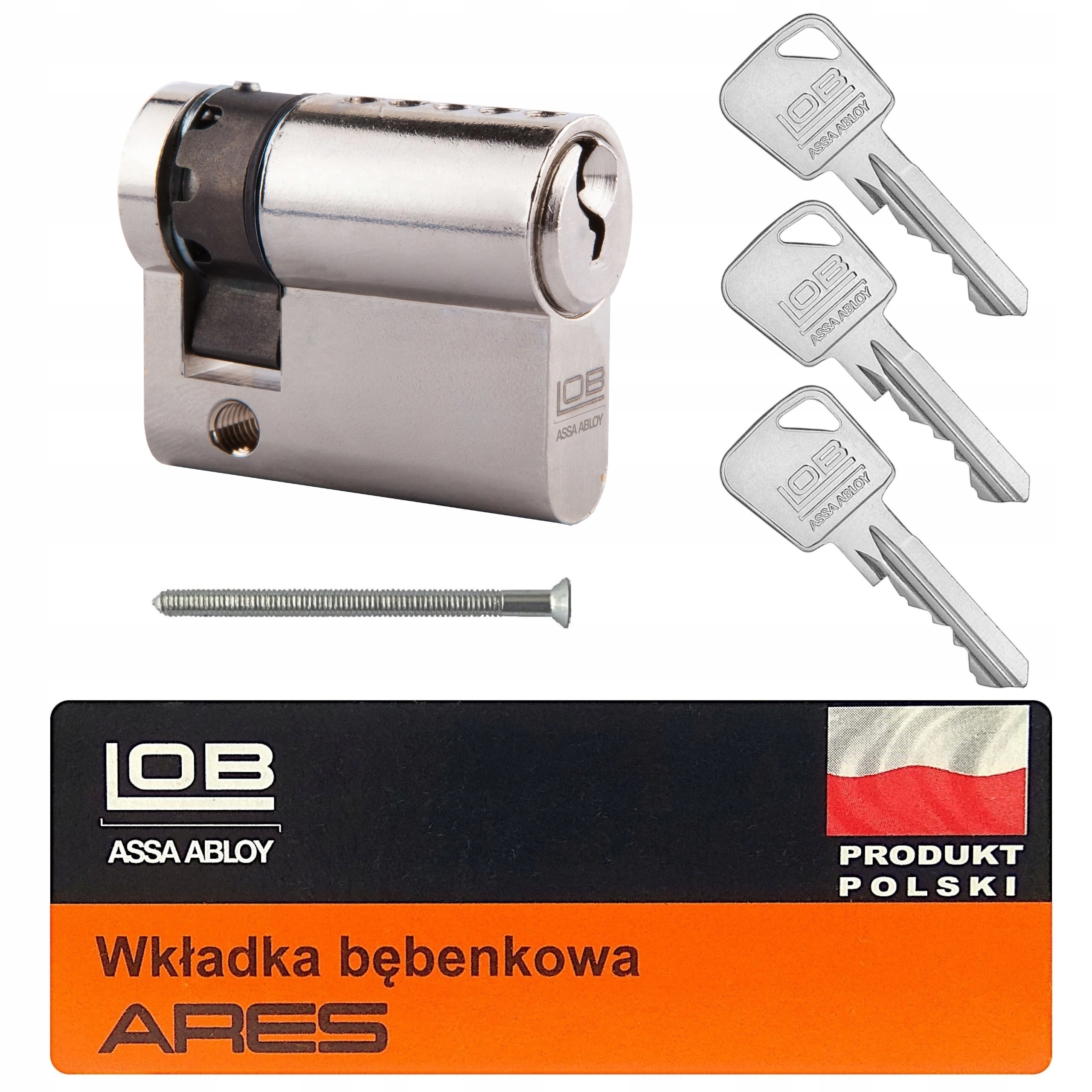 

wkładka Lob Ares 30/9 zabierak ustawny nikiel