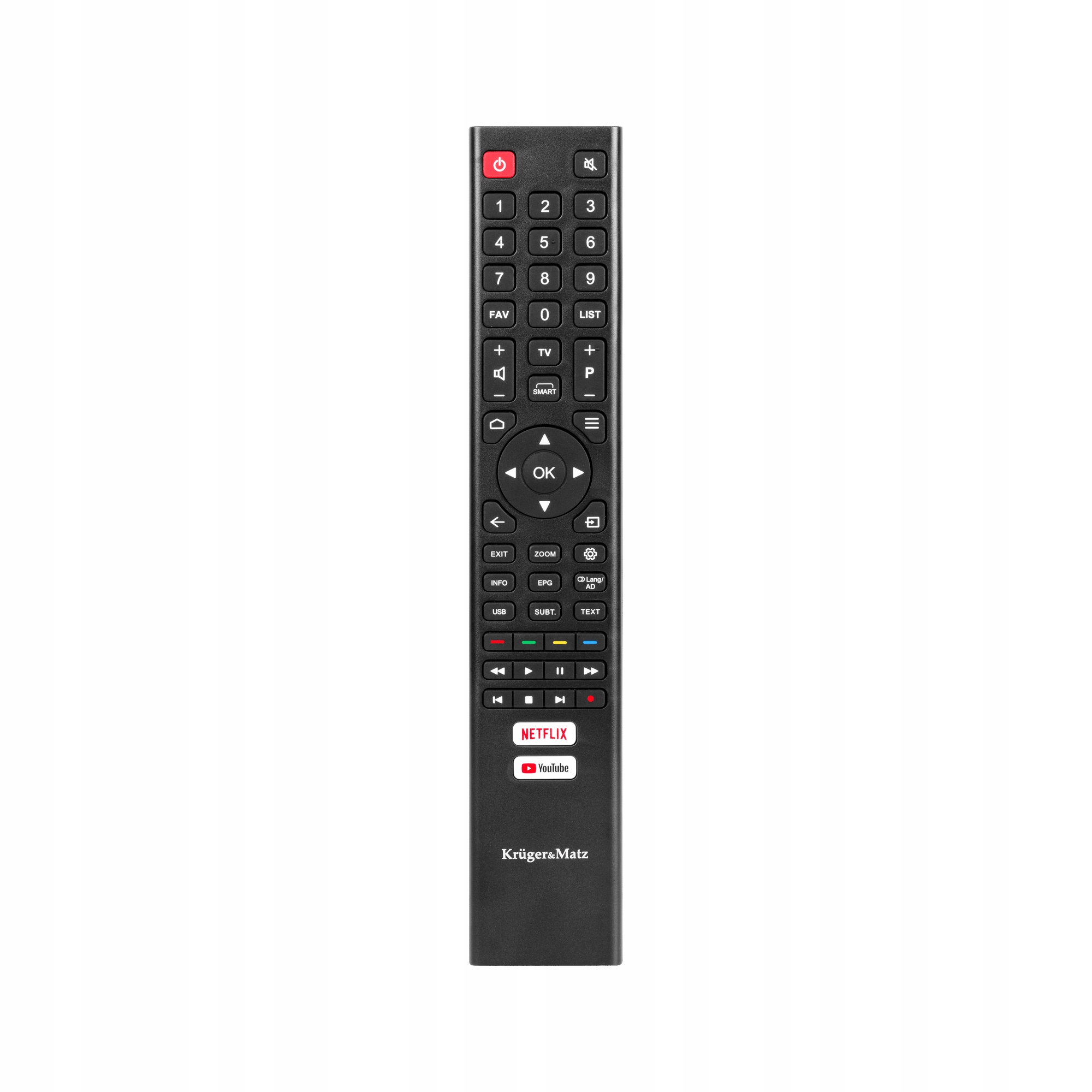TELEWIZOR 32'' KRUGER&MATZ DVB-T2 HEVC HD SMART TV NETFLIX YOUTUBE WI-FI Przekątna ekranu (cale) 32