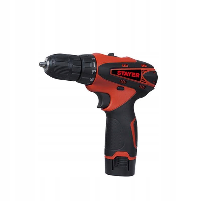 Aku vŕtačka Stayer Pbl 122 Dpk 12V 2Ah 2 batérie Li-ion kufor