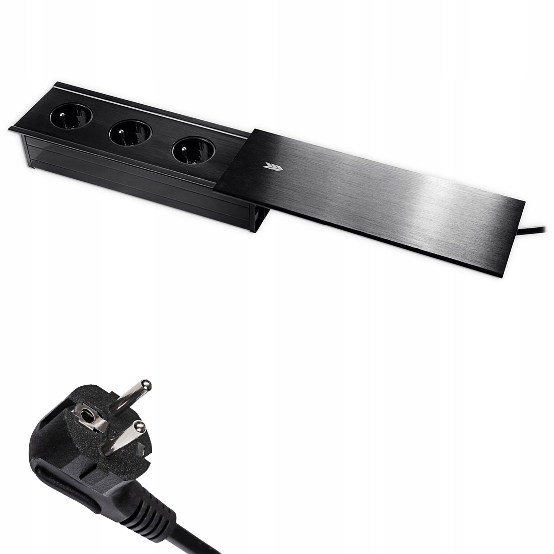 Gniazdo blatowe zasuwane Spacetronik SPS-S33B