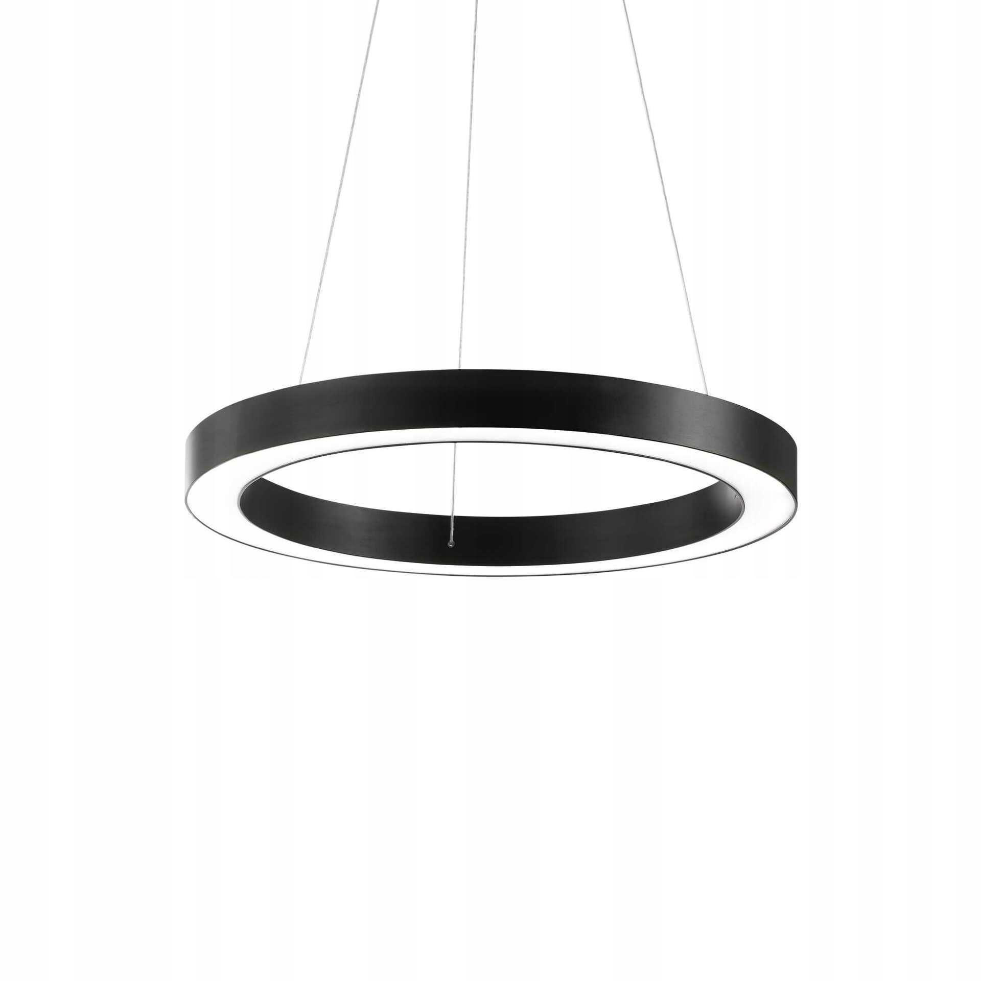 Led Závesné svietidlo Ideal Lux Oracle SP1 D50 Nero 222097 25W 2000lm 50cm č.