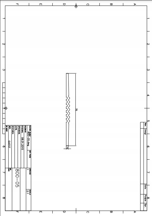 Listwa łączeniowa dylatacyjna - maskująca PCV. czarna, 25m Stan opakowania oryginalne