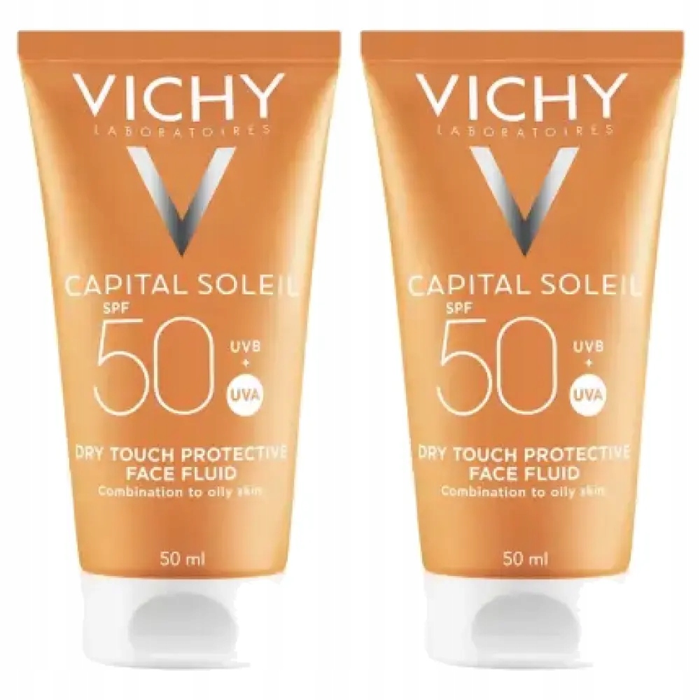 2x Vichy Capital Soleil Matujący krem do twarzy Spf 50, 50 ml