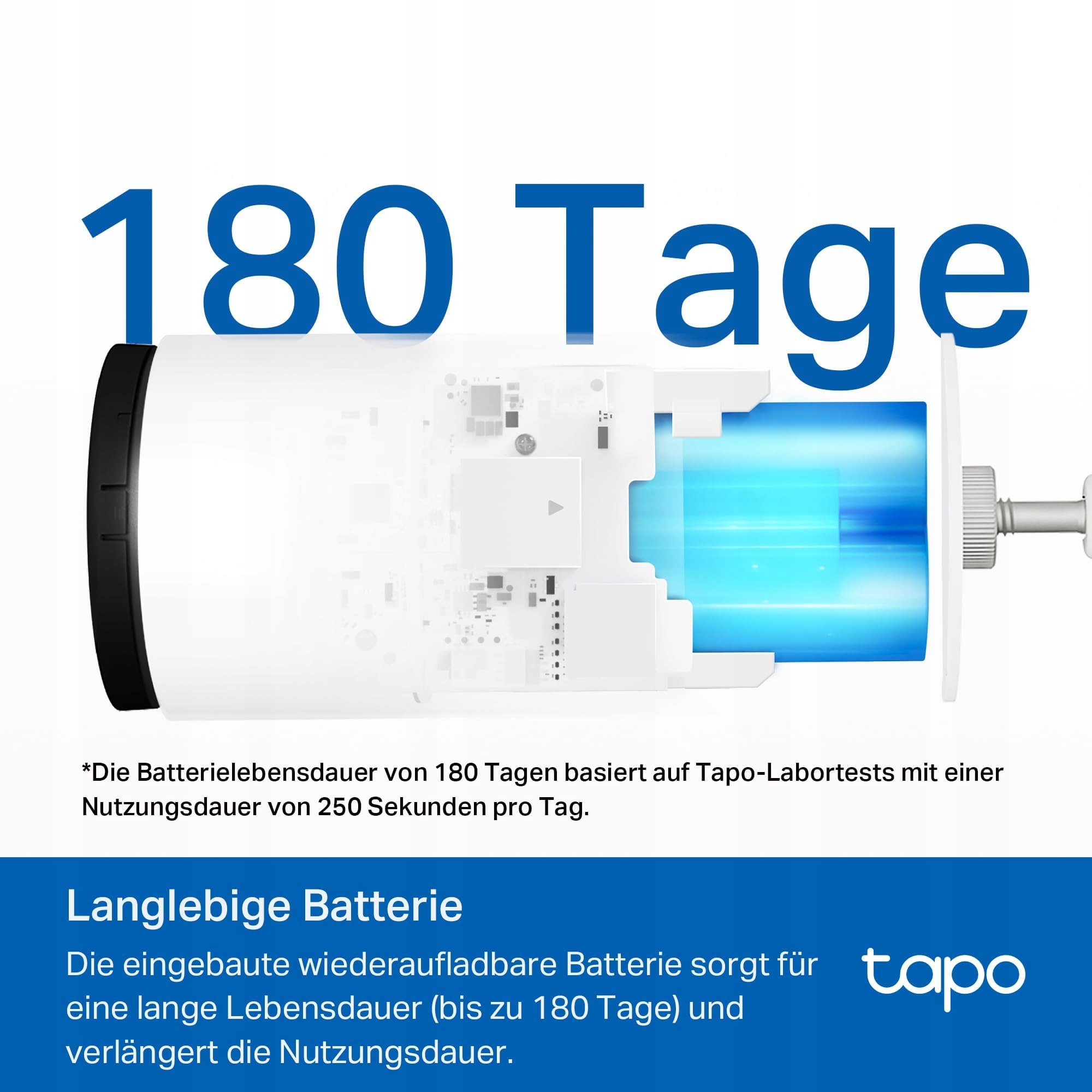 TAPO C410 Kamera Zewnętrzna 2K 2 Pack Akumulator Detekcja Osób — miniatura 8
