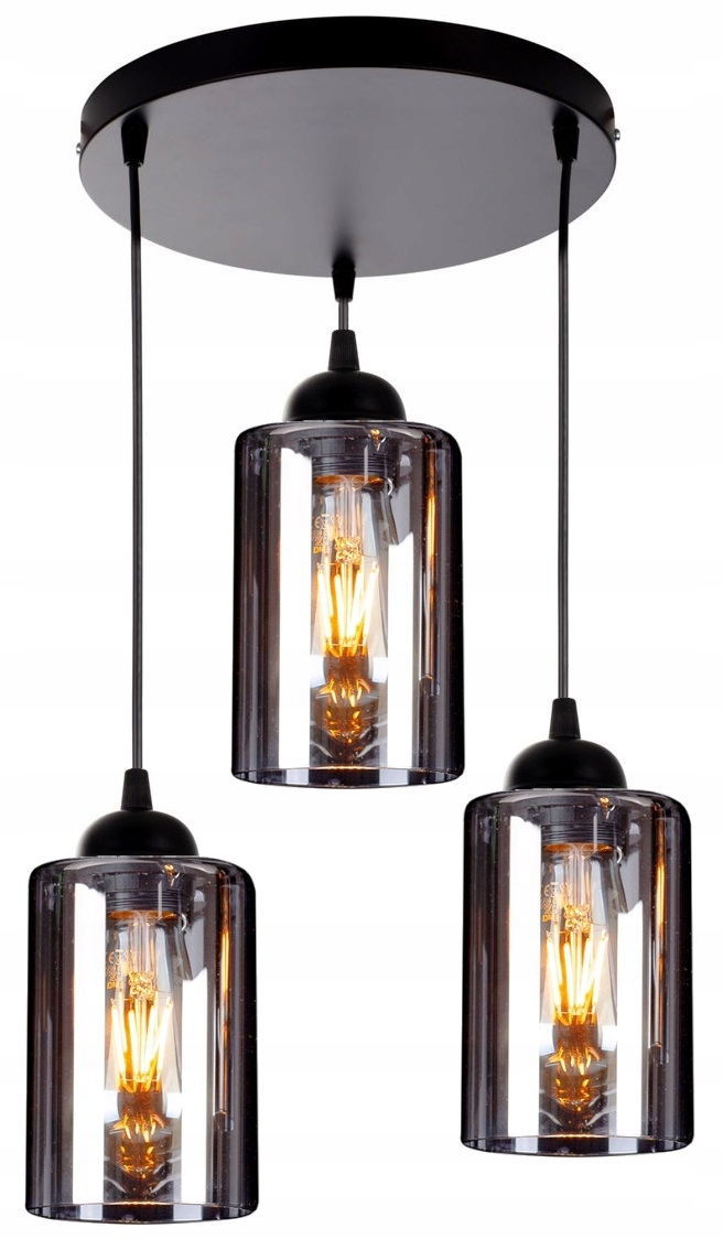 

Lampa Wisząca Plafon Żyrandol Chrom Zwis
