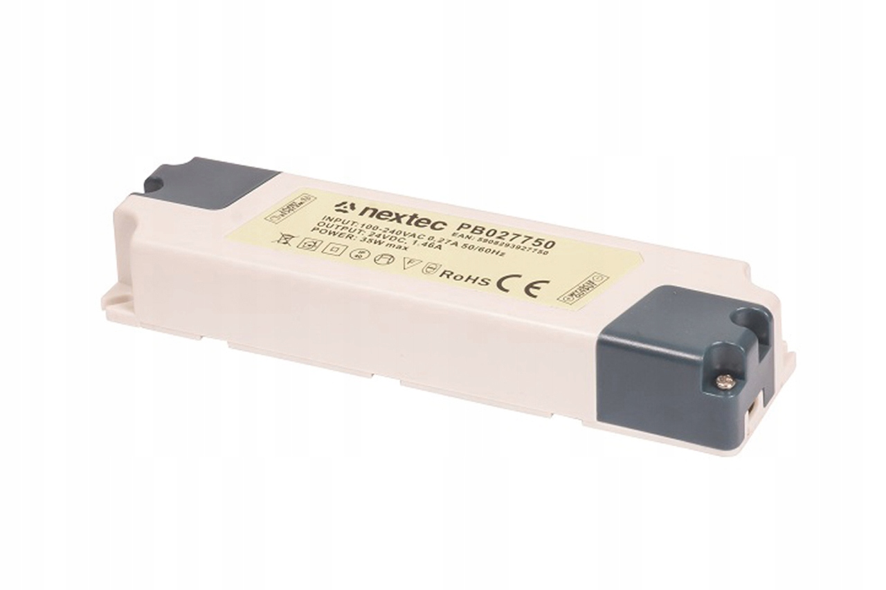 Zasilacz LED montażowy 35W 24V Nextec PB027750