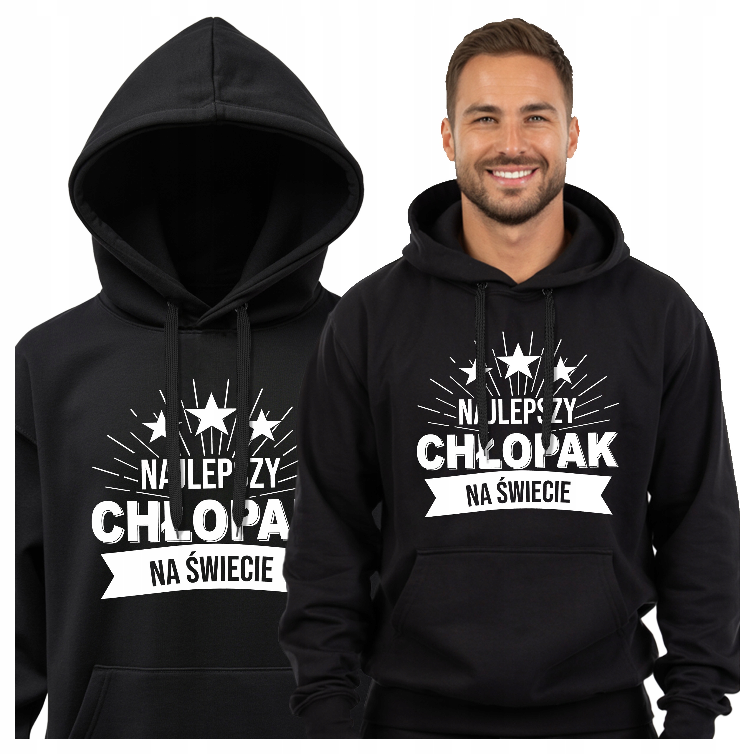 Mikina pro Chlapce s kapucí S Vtipným Nápisem Dárek K Valentýnu