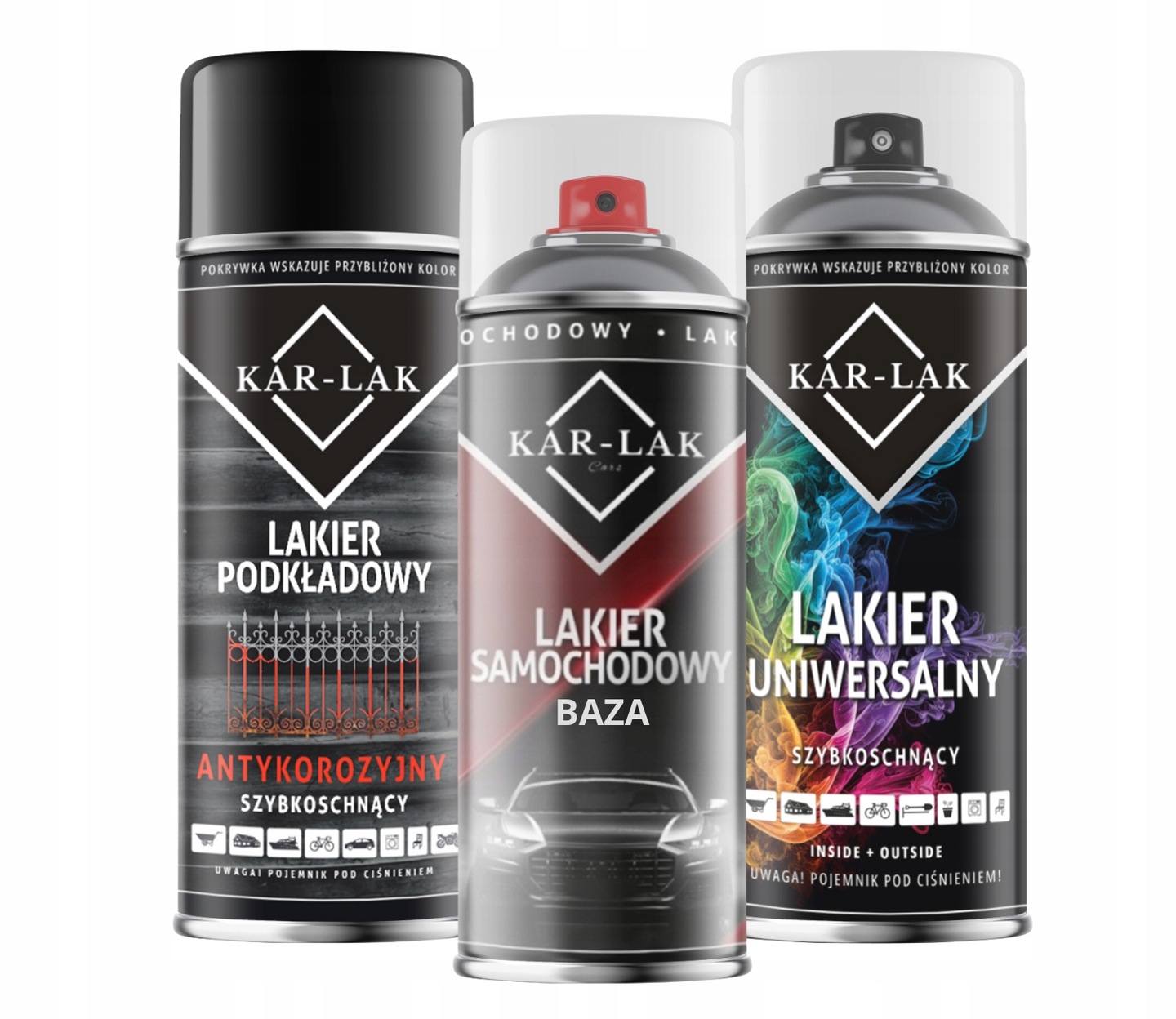 Audi Vw LC9Z Zestaw Lakierów Samochodowych Podkład Baza Klar Kar-lak 1200ML