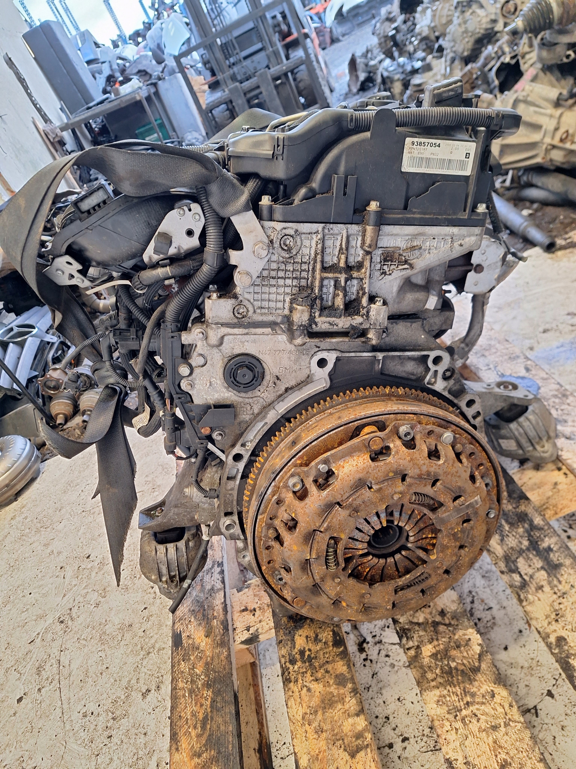 BMW E87 E90 E60 engine 2.0 DISESEL 175KM N47D20C EURO 5