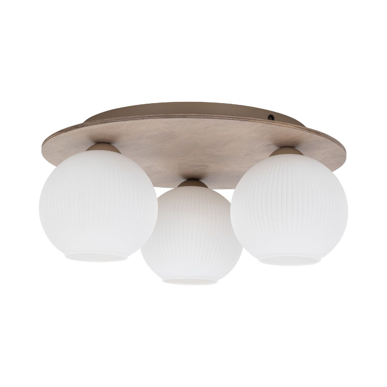 Stropná Lampa 3xE14 osvetlenie do spálne, obývacej izby, 3 biele tienidlá