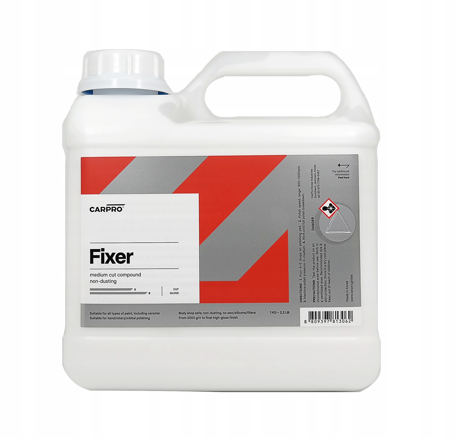 CarPro Fixer 1-Step Nano Polish jednoetapowa pasta polerska, one step 4L