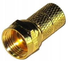 

Wtyk Sat 'f' 6.8mm Złoty Cu Gold Złącze Przejście