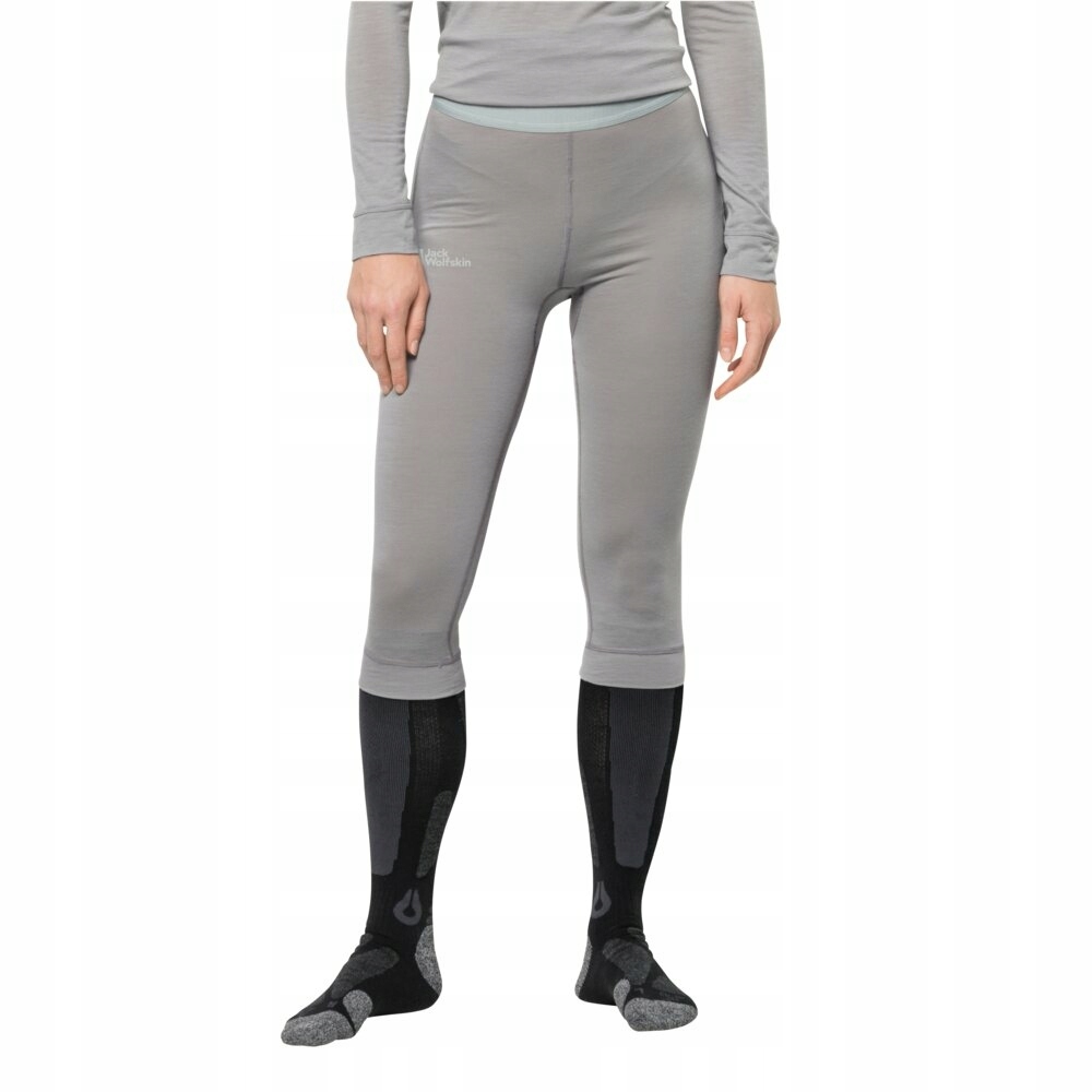 Damskie getry wełniane 3/4 Jack Wolfskin Alpspitze Wool Pants XL