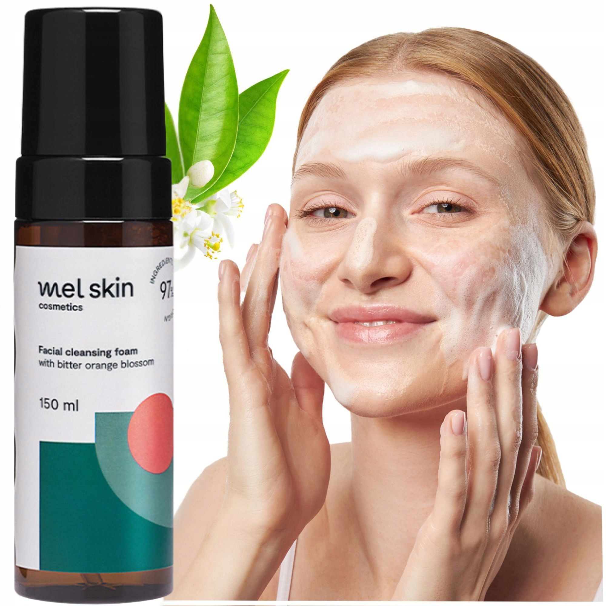 Čisticí pěna na obličej Květ Pomeranče zklidňující 150 Ml Mel Skin
