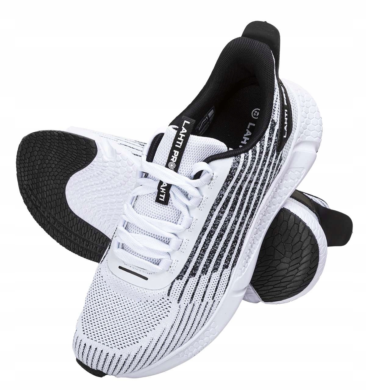 

Lahti Pro Sneakersy buty sportowe białe L30435 43