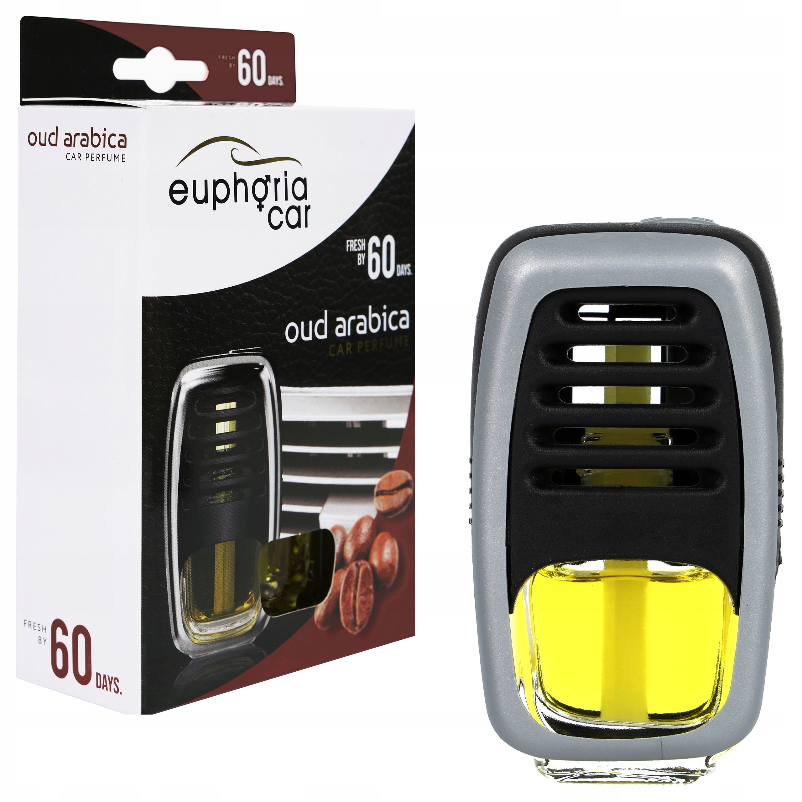 Zapach do samochodu długotrwaly 60 dni na kratkę Euphoria car Oud Arabica