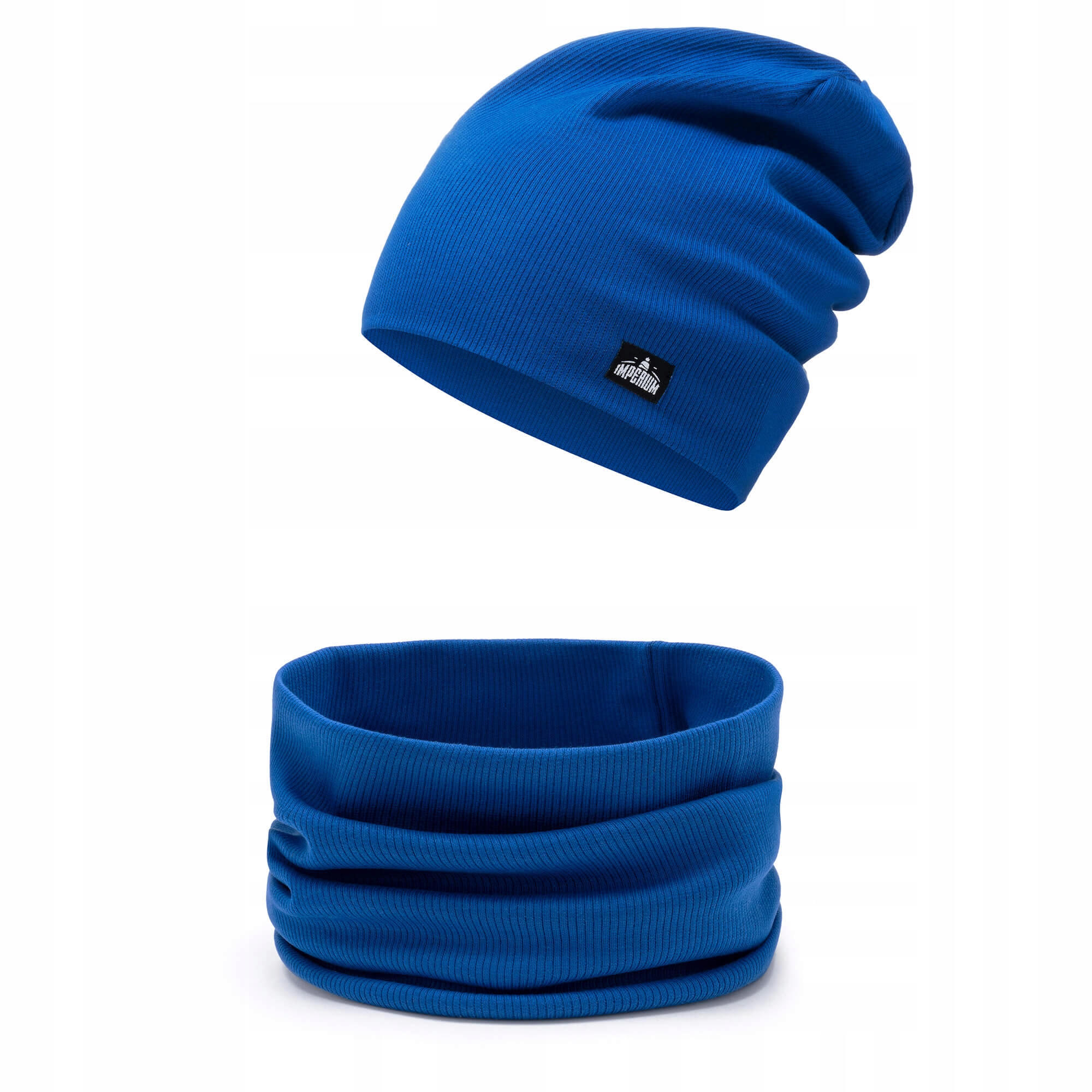 

Czapka komin komplet jesienny Prążki 48-50 Kolory