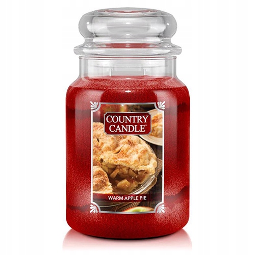 Vonná svíčka parafínová Warm Apple Pie Country Candle 1 ks