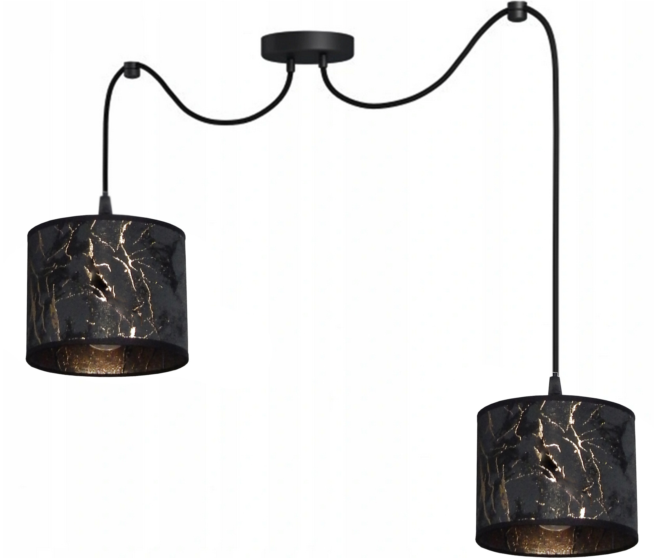 Závěsná/stropní Lampa Led Loft Pavouk Stínidlo 24/15 Es