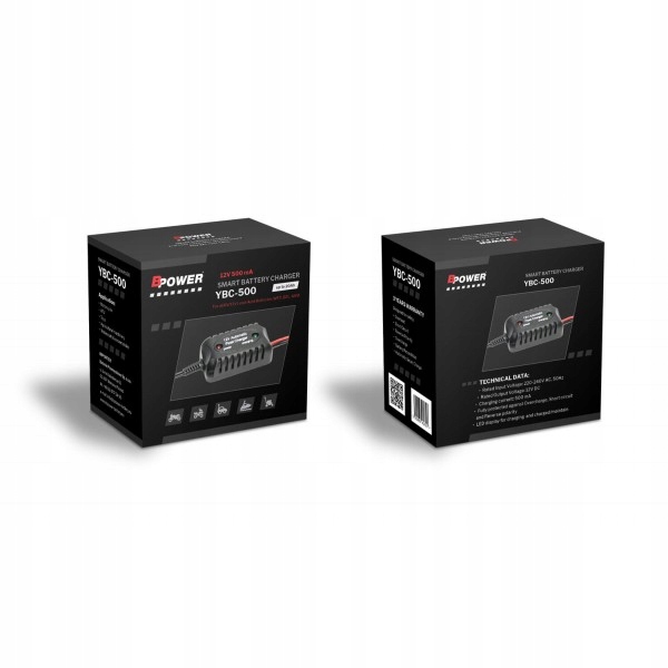 

Bpower Ybc 500 12V 500mA ładowarka automatyczna