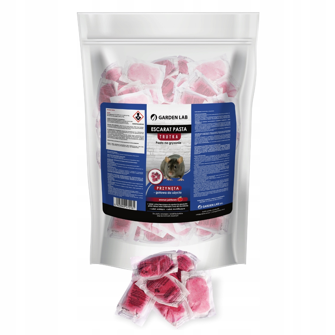 ESCARAT PASTA SILNA TRUTKA NA MYSZY SZCZURY 5 KG EAN (GTIN) 5903949471571