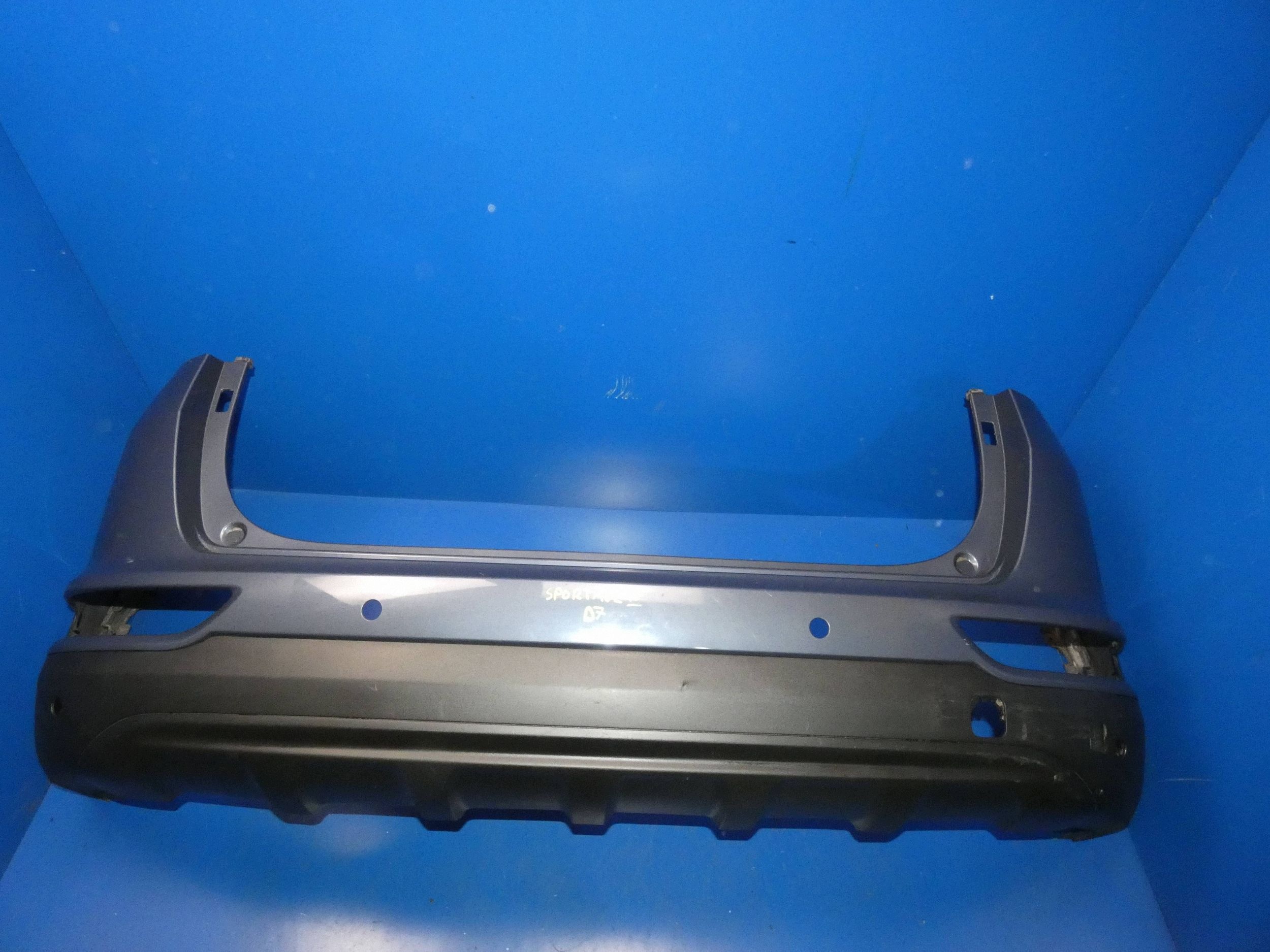 KIA SPORTAGE IV 2016- bumper rear part rear below PDC