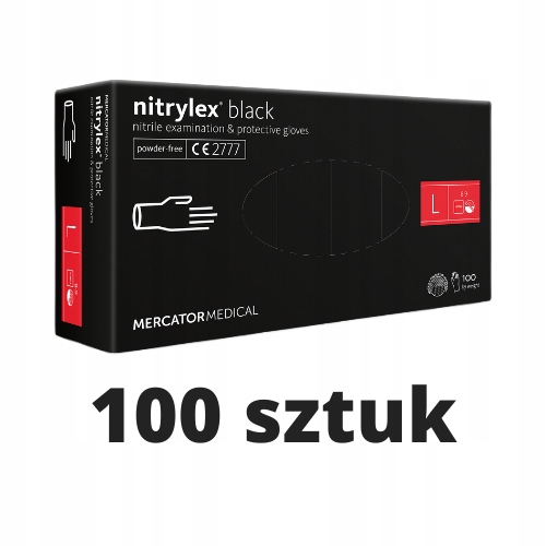 

Rękawice Rękawiczki Nitrylowe Jednorazowe Nitrylex