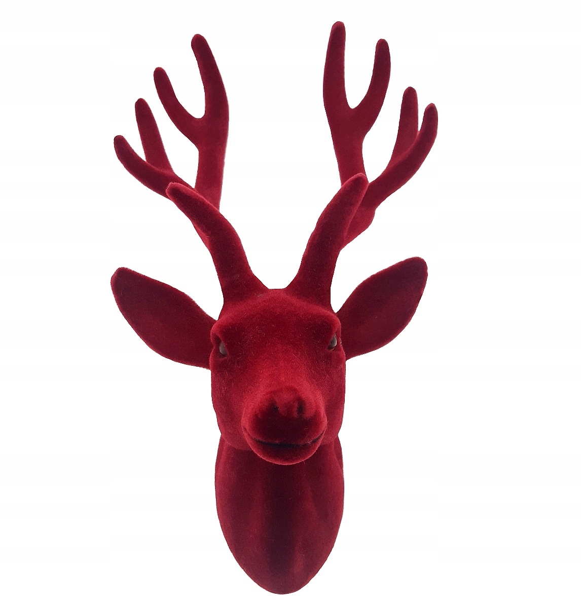 

Głowa Renifera Dekoracja Do Powieszenia Bordowa 30