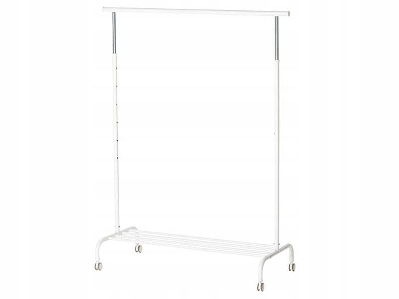 

Wieszak na ubrania ikea rigga wolnostąjący biały