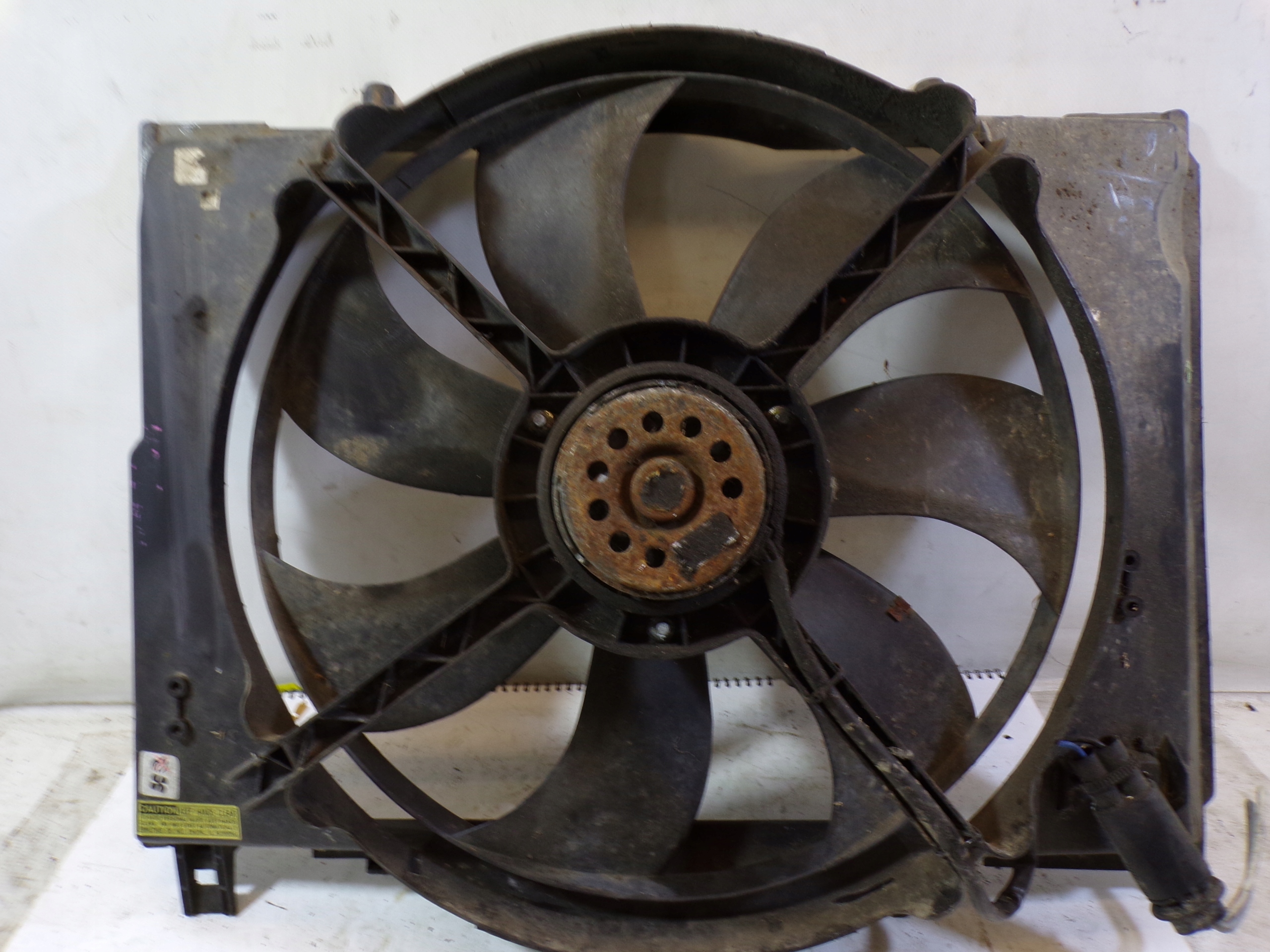 ventilátor chladiče MERCEDES W208