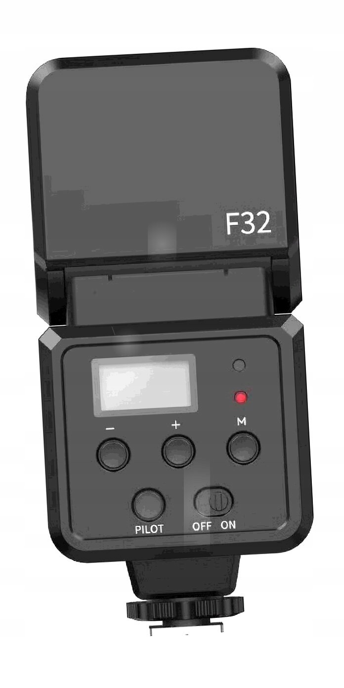 Lampa Błyskowa Ulanzi F32 Stopka Iso GN32 Cct 5600K 1/200-1/10000s Dyfuzor