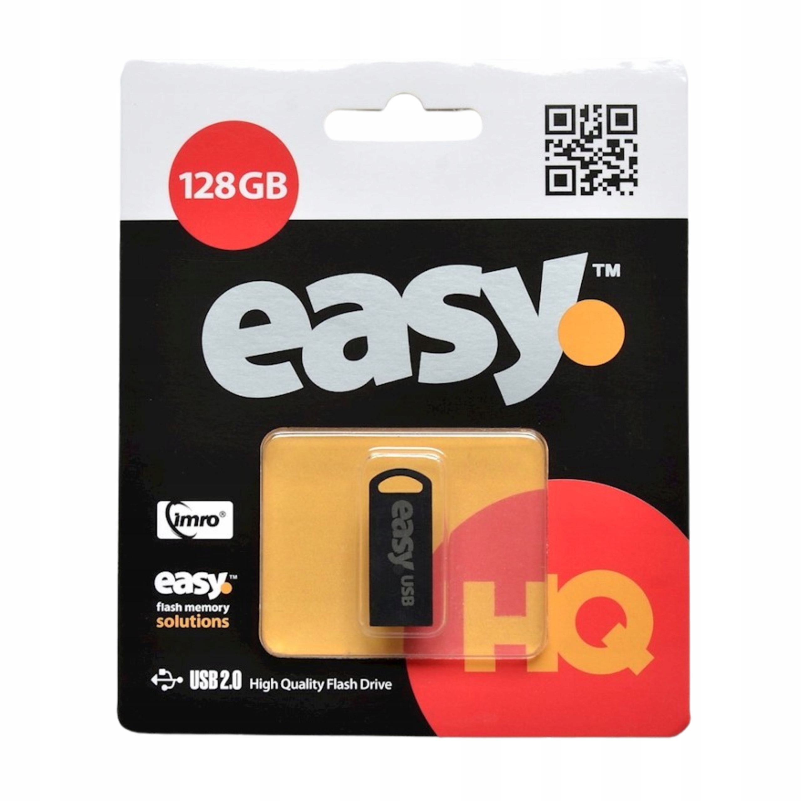 Imro pendrive 128GB Usb 2.0 Easy fekete
