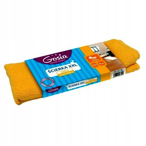 

Gosia Ścierka XXL Żółta mikrofibra 1szt