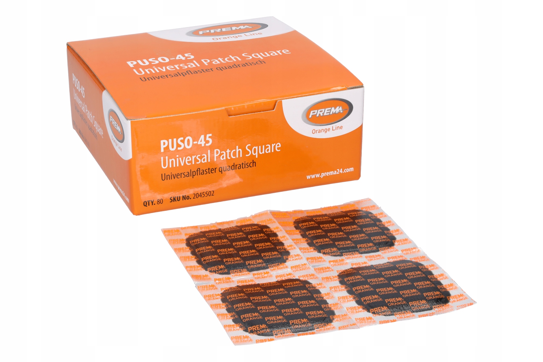 

Łatki do opon kwadratowa 43x43 mm Prema 15 szt.