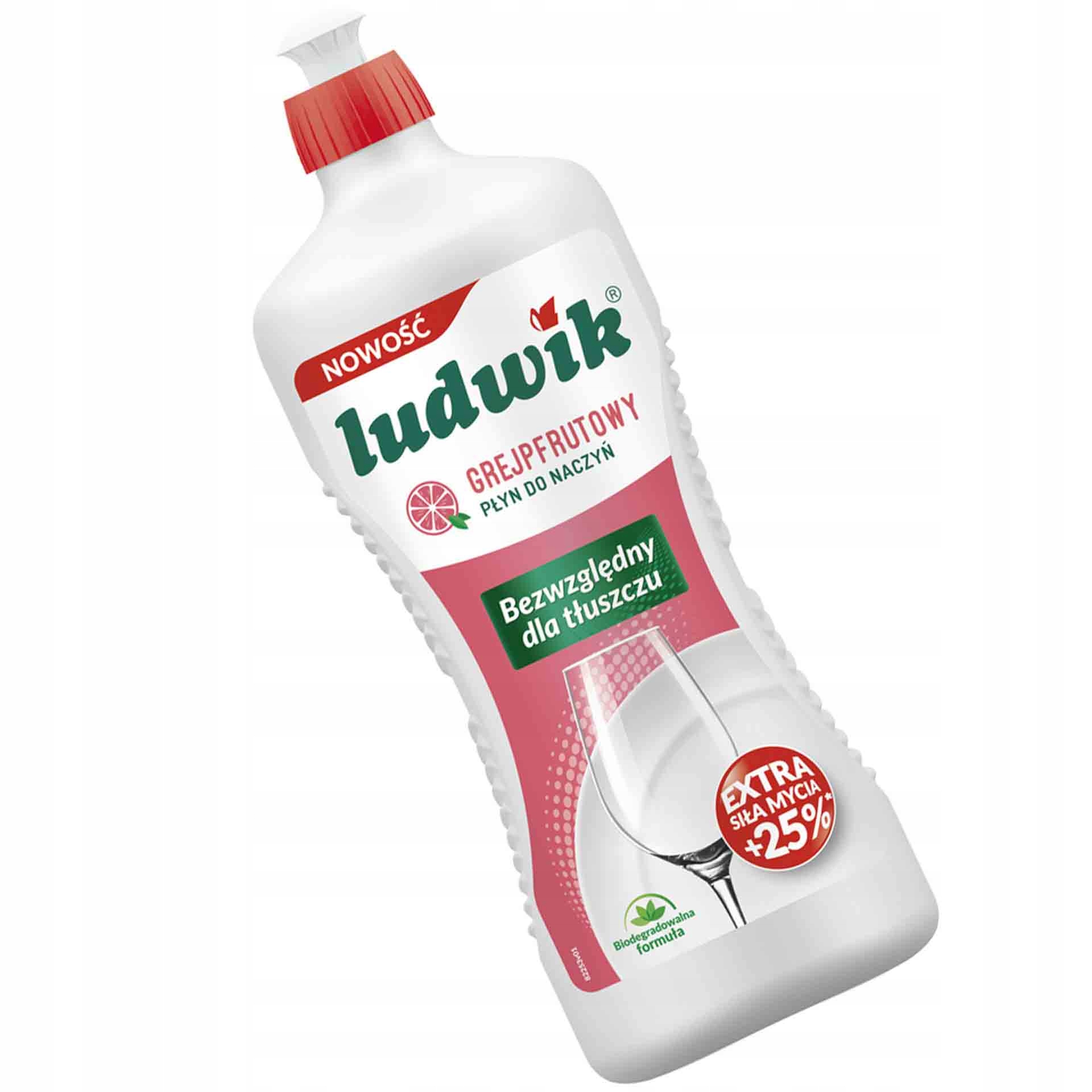 

Ludwik Płyn Do Naczyń 900 g Grapefruit