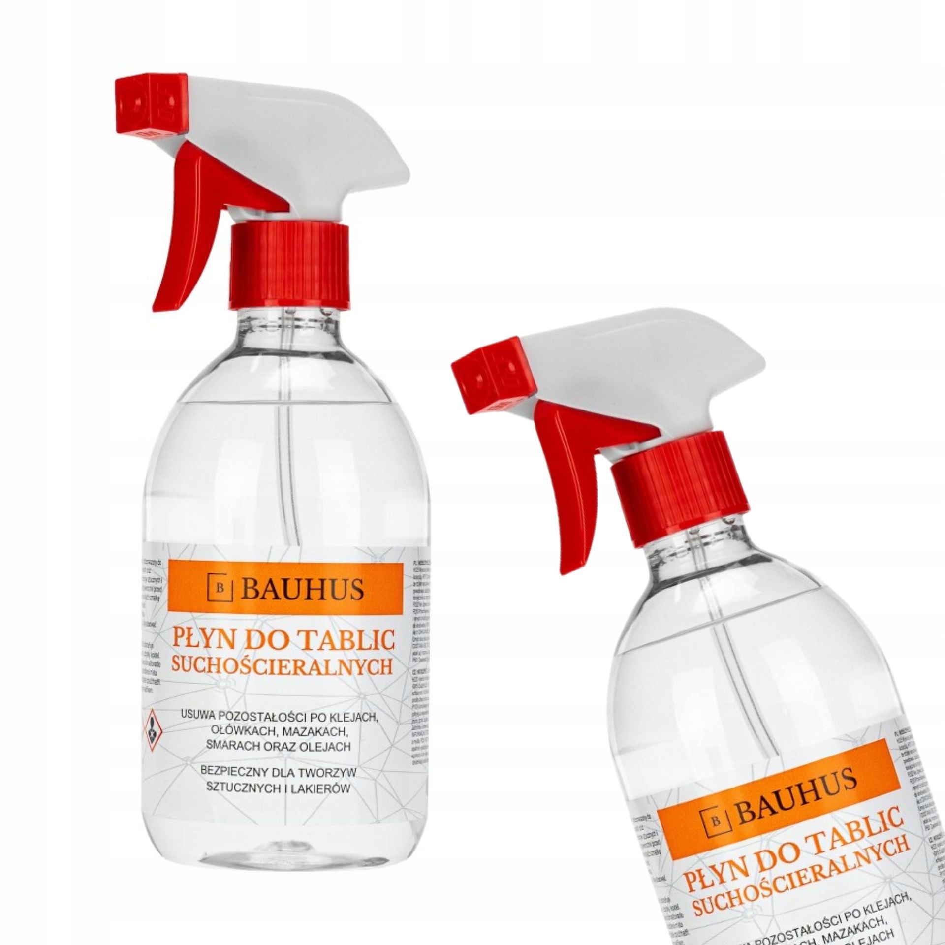 

Płyn do Tablic suchościeralnych spray 500ml Bauhus