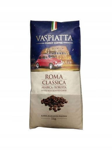 Levně Finest Coffee Káva zrnková Classic Roma 1 kg
