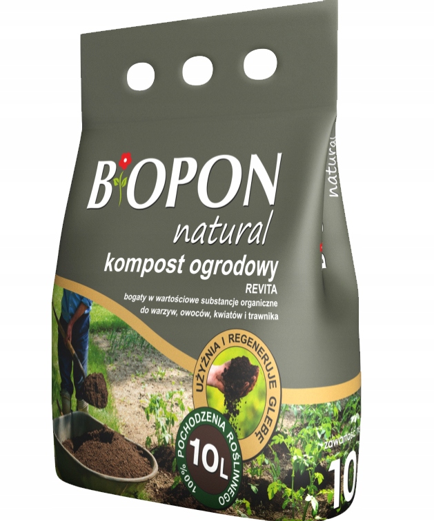 

Biopon Natural Kompost Ogrodowy Revita 10L
