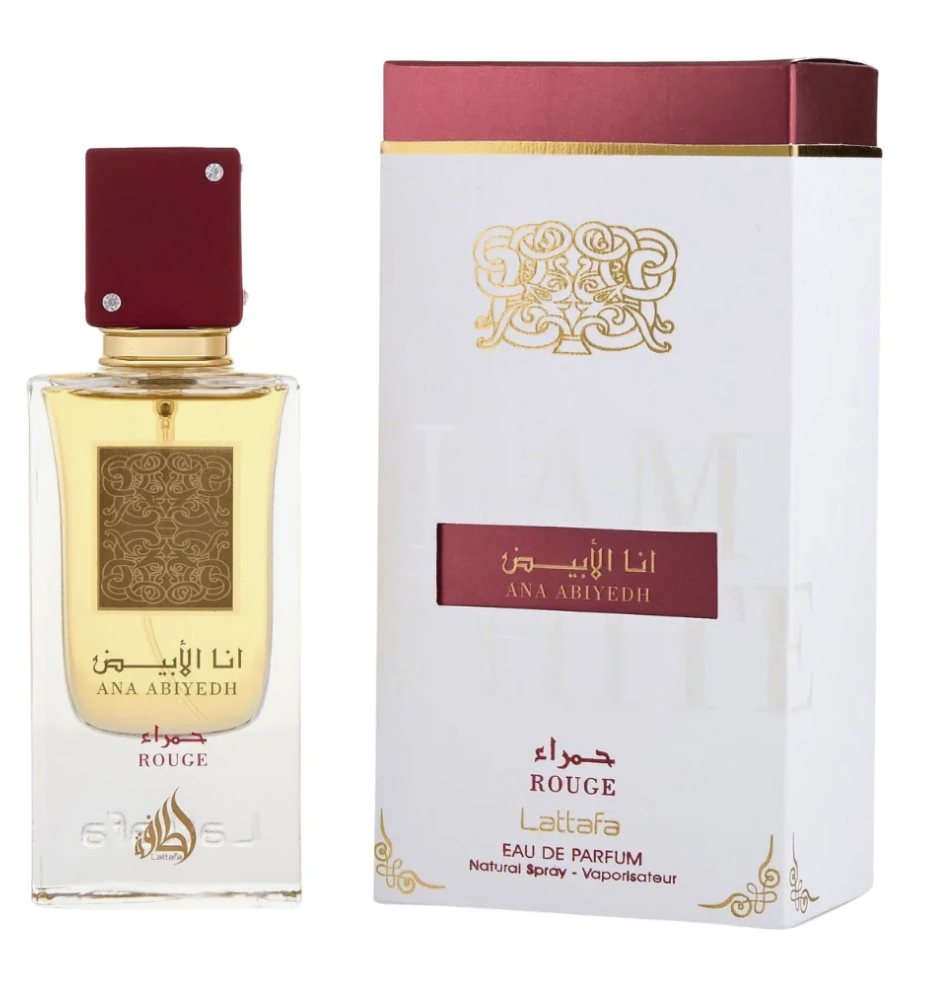 Lattafa Ana Abiyedh Rouge Edp parfémovaná voda pro ženy dámské parfémy 60 ML