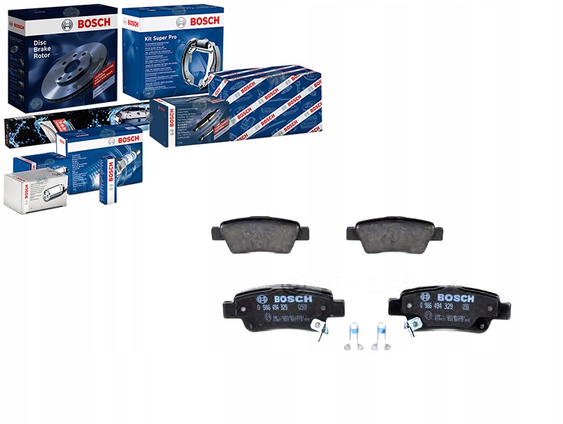 Sada Brzdových Destiček Bosch 43022SWWG02 4302