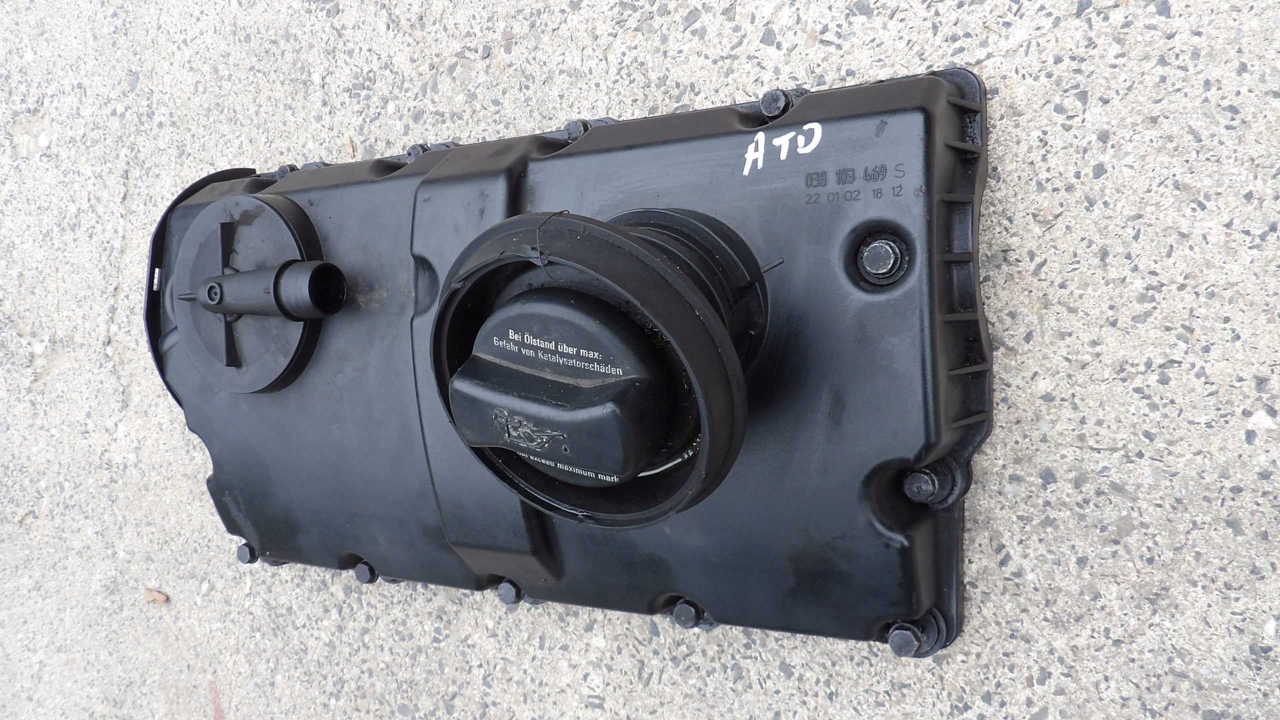 AUDI A3 8L LIFT 1.9 TDI ATD Abdeckung der Ventile