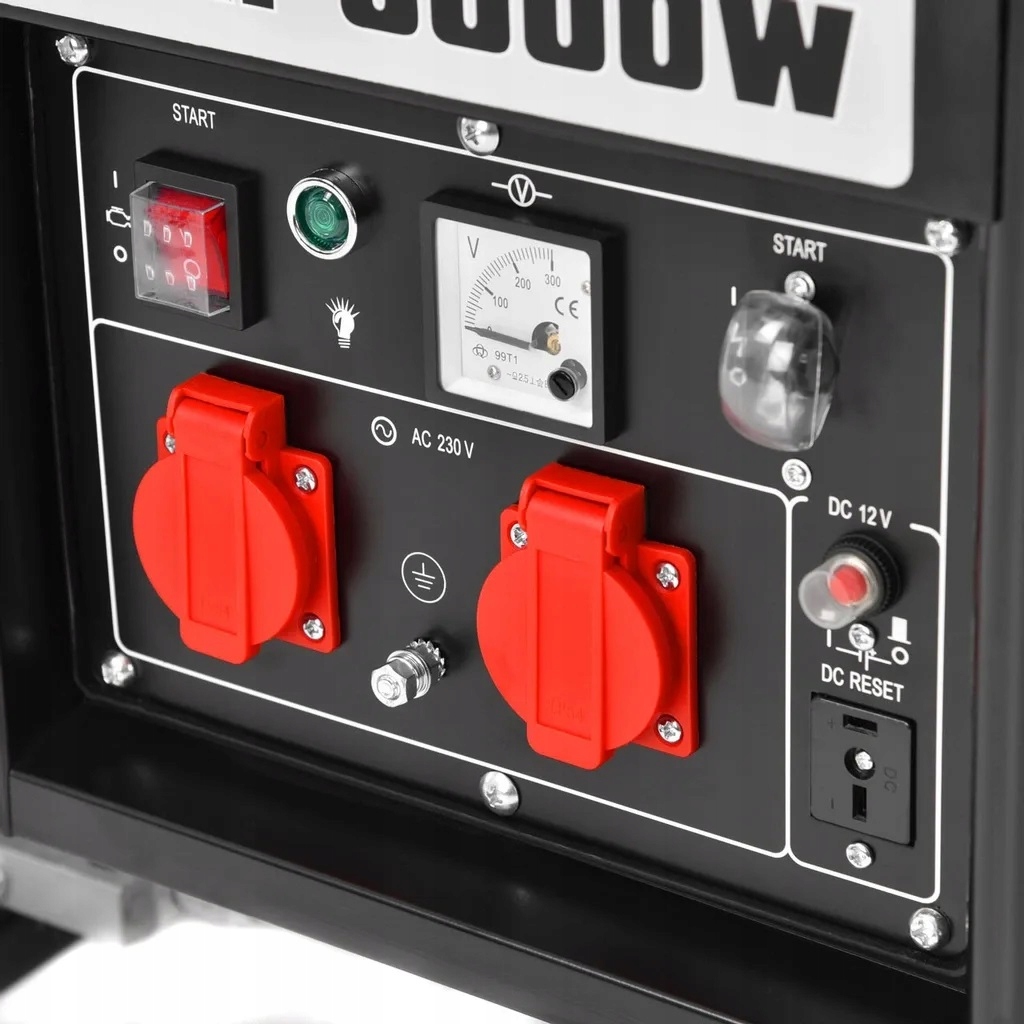 AGREGAT GENERATOR PRĄDOTWÓRCZY JEDNOFAZOWY HECHT GG3300 AVR 3000W BENZYNA Kod producenta GG3300