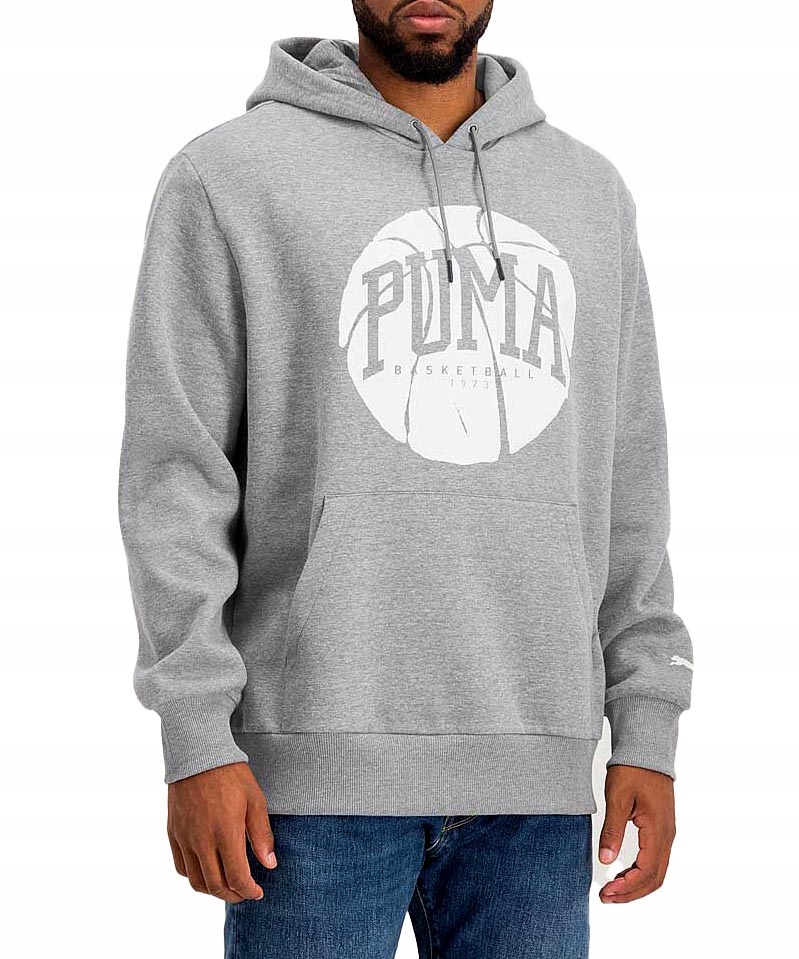 2809 BLUZA MĘSKA PUMA KANGURKA Z KAPTUREM M