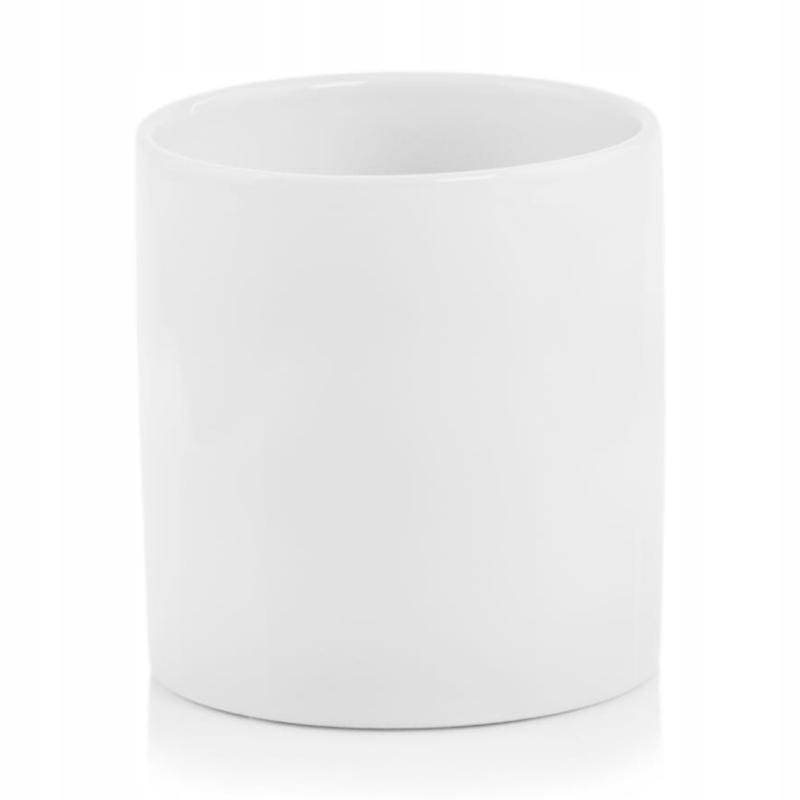 

Biała osłonka na doniczkę walec 23 cm doniczka