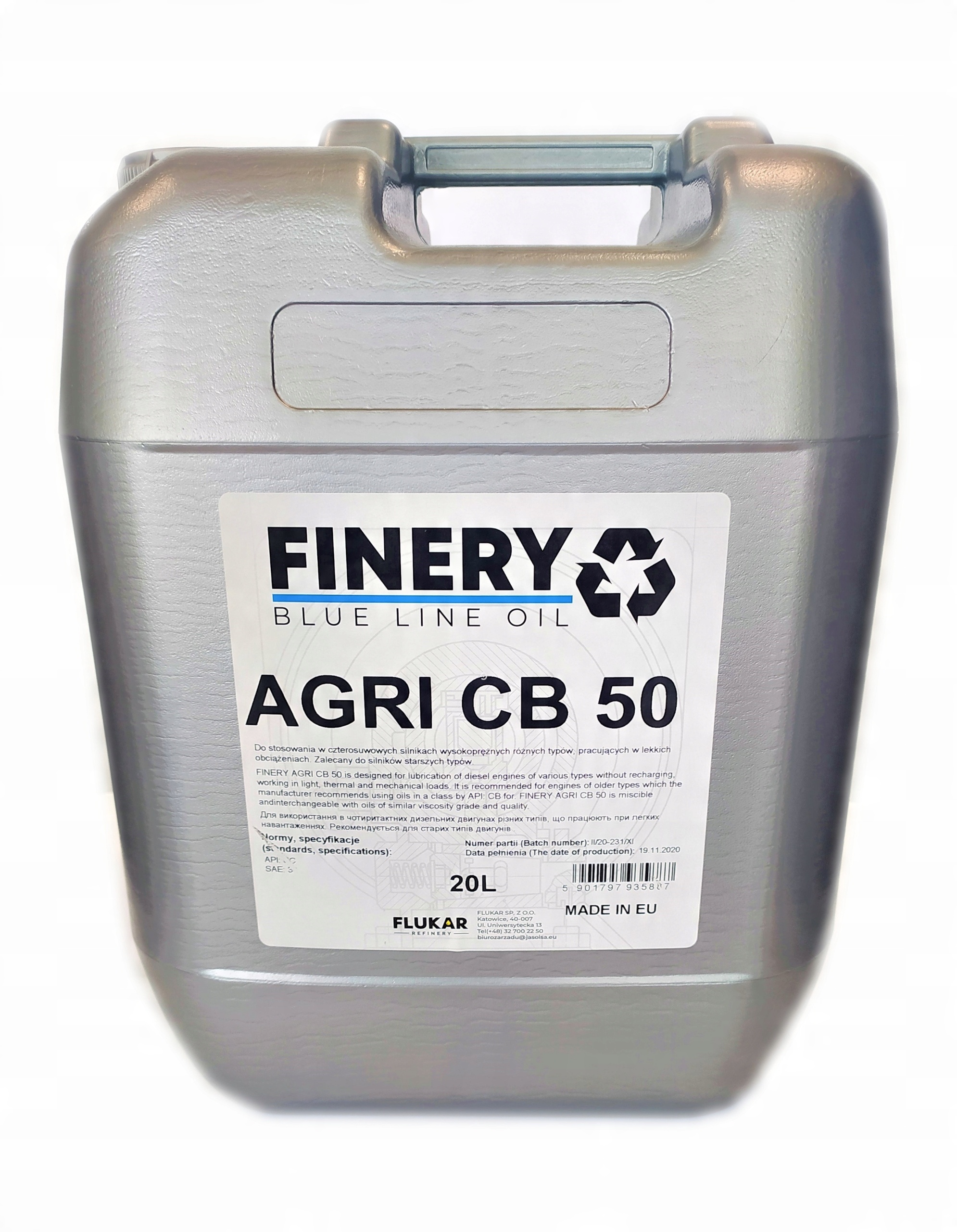 

Finery Cb Sae 50 20L. Olej Silnikowy