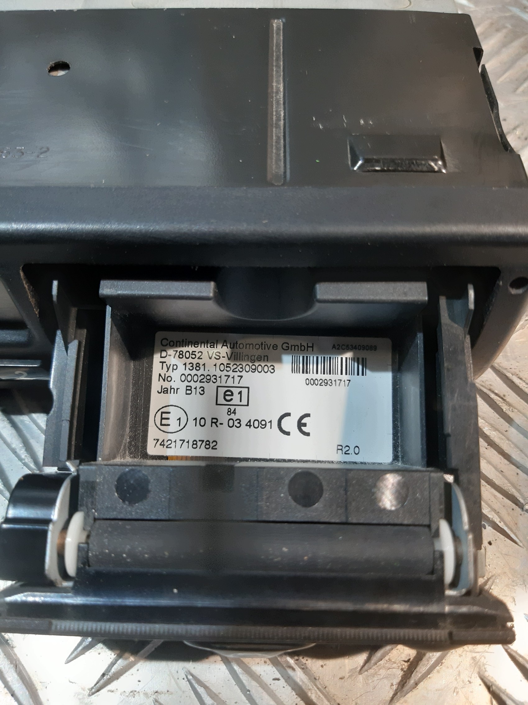 TACHOGRAF RENAULT 1381.1052309003 D-78052