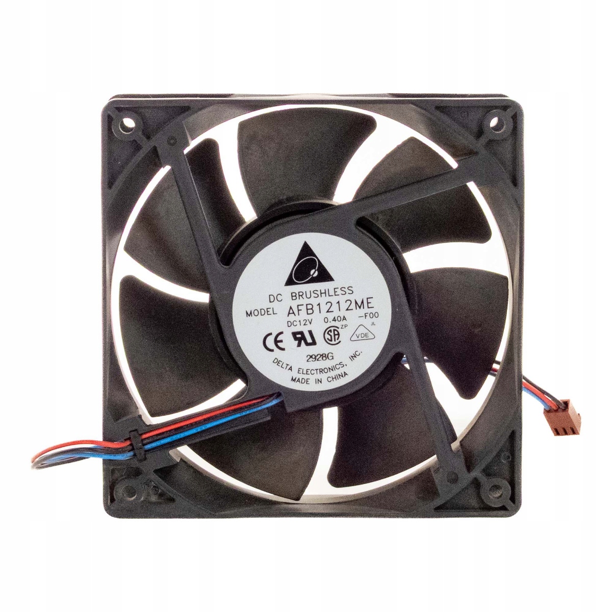 Delta AFB1212ME 120x120x38 12V 0.40A 3-PIN