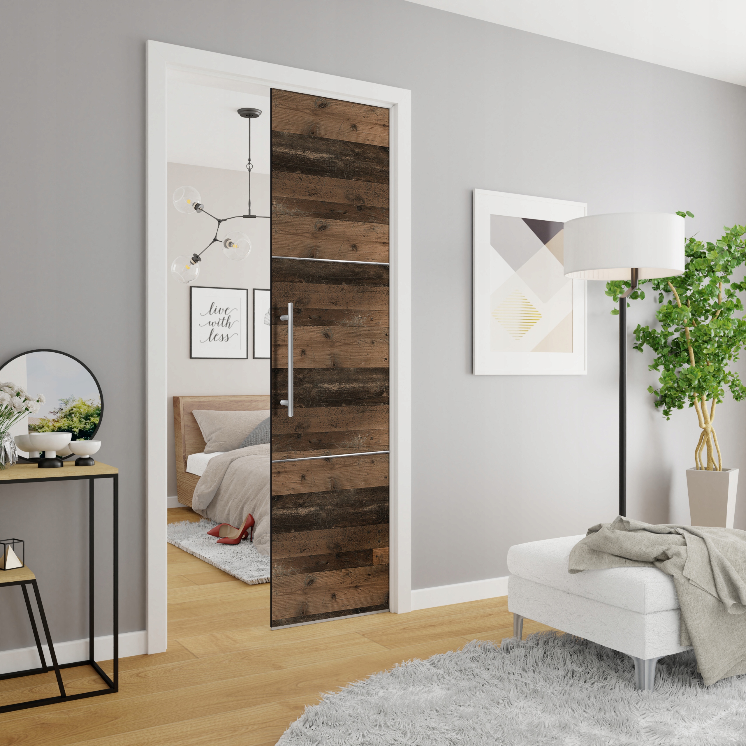 Drzwi przesuwne STARK PLUS 80 + kaseta do drzwi Rodzaj przesuwne